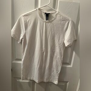 H&M Cream Slim Fit Tee